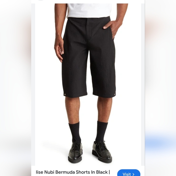IISE Nubi Black Bermuda Shorts - Picture 3 of 12